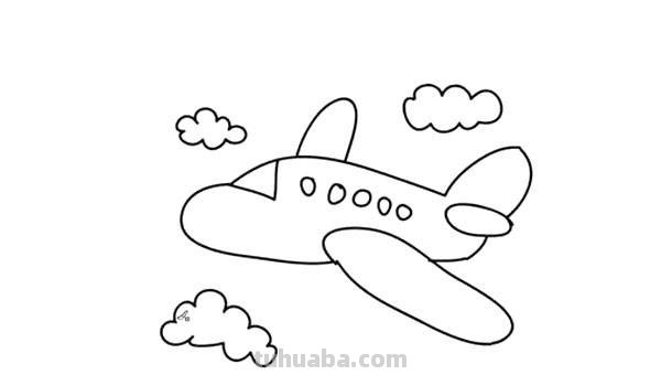 飞机怎么画简笔画（飞机怎么画简笔画图片）