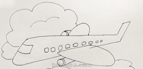 飞机怎么画简笔画（飞机怎么画简笔画图片）