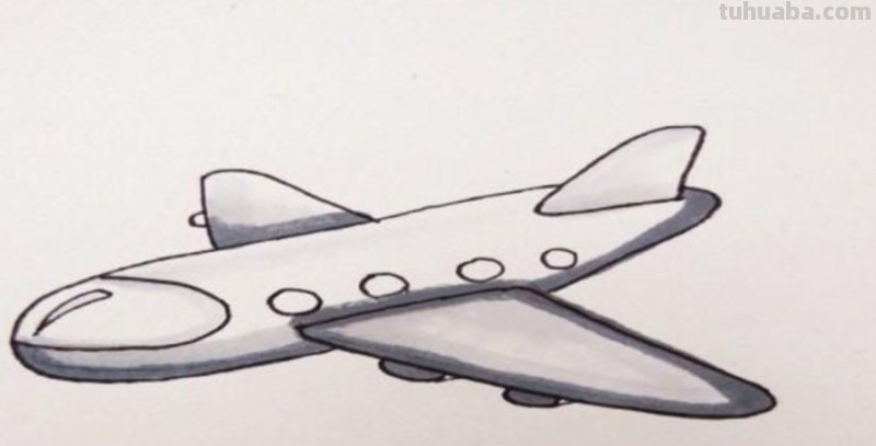 飞机怎么画简笔画（飞机怎么画简笔画图片）