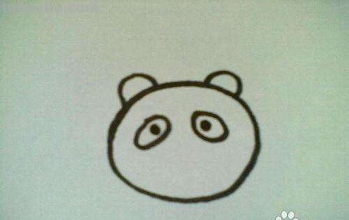 熊猫怎么画简笔画（熊猫怎么画简笔画可爱）