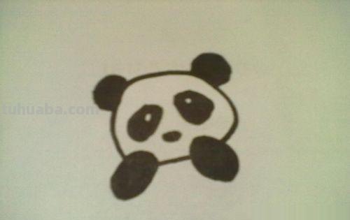 熊猫怎么画简笔画（熊猫怎么画简笔画可爱）