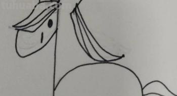 马简笔画怎么画(唐僧骑马简笔画怎么画) 马简笔画怎么画(唐僧骑马简笔画怎么画)