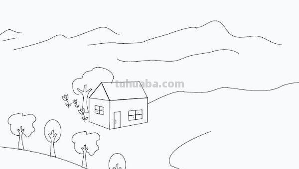 怎么画山简笔画(怎么画山简笔画好看) 怎么画山简笔画(怎么画山简笔画好看)