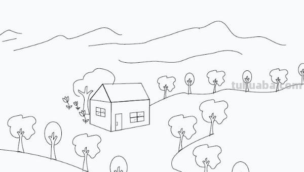 怎么画山简笔画(怎么画山简笔画好看) 怎么画山简笔画(怎么画山简笔画好看)