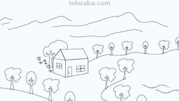 怎么画山简笔画(怎么画山简笔画好看) 怎么画山简笔画(怎么画山简笔画好看)