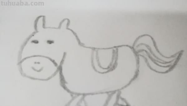 怎么画马简笔画（怎么画马简笔画图片）
