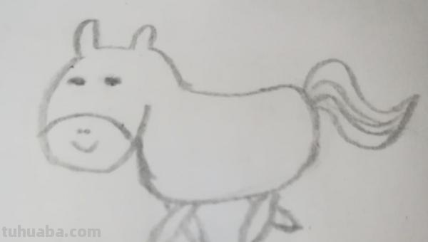 怎么画马简笔画（怎么画马简笔画图片）