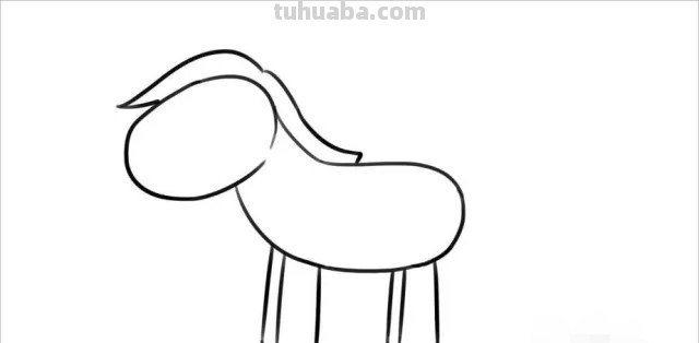 怎么画马简笔画（怎么画马简笔画图片）