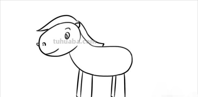 怎么画马简笔画（怎么画马简笔画图片）