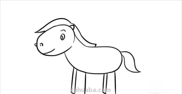 怎么画马简笔画（怎么画马简笔画图片）
