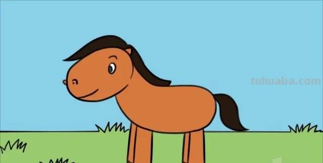 怎么画马简笔画（怎么画马简笔画图片）