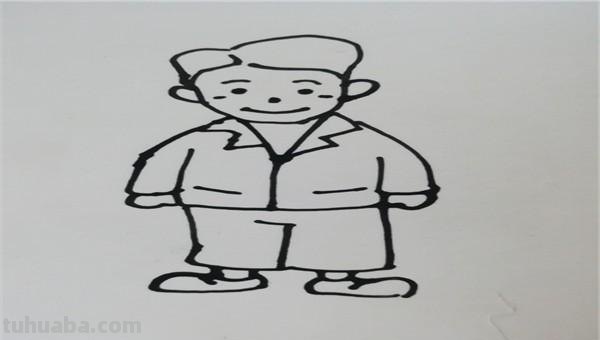 简笔画爸爸怎么画（简笔画爸爸怎么画好看）