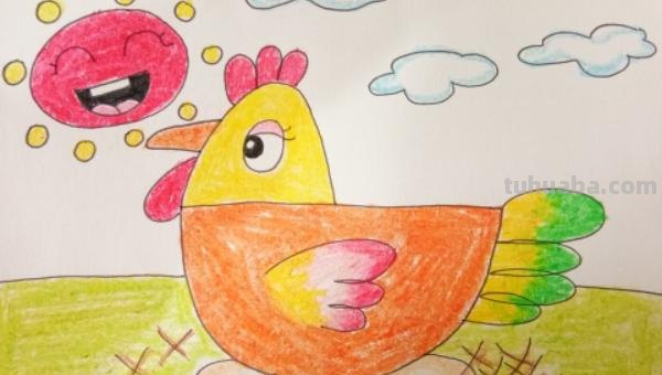 鸡怎么画简笔画（鸡怎么画简笔画图片）