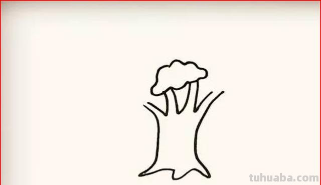 简笔画的树怎么画（简笔画的树怎么画 漂亮）