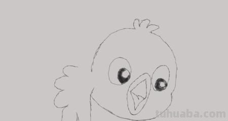 小鸟简笔画怎么画（电线上的小鸟简笔画怎么画）