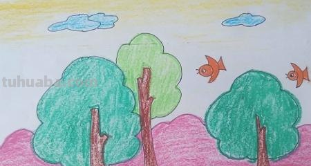 小鸟简笔画怎么画（电线上的小鸟简笔画怎么画）