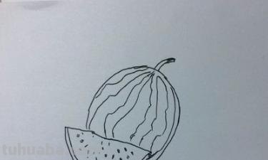 西瓜怎么画简笔画(草莓怎么画简笔画) 西瓜怎么画简笔画(草莓怎么画简笔画)