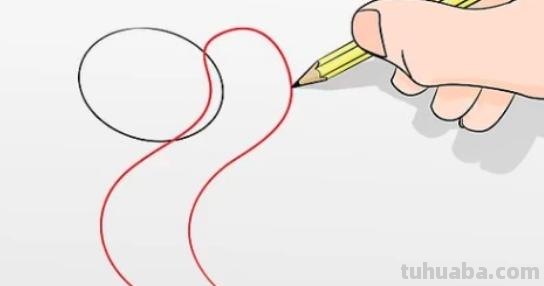 蛇怎么画简笔画（一条蛇怎么画简笔画）
