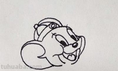 老鼠怎么画 简笔画（老鼠怎么画简笔画7加2）