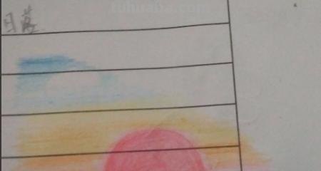 彩铅晚霞怎么画（彩铅晚霞怎么画好看）