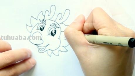 简笔画的龙怎么画（简笔画的龙怎么画 中国）