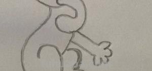 老鼠简笔画怎么画（猫抓老鼠简笔画怎么画）