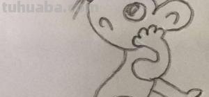 老鼠简笔画怎么画（猫抓老鼠简笔画怎么画）