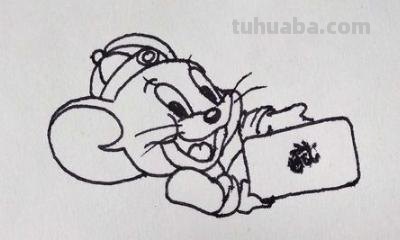老鼠简笔画怎么画（猫抓老鼠简笔画怎么画）