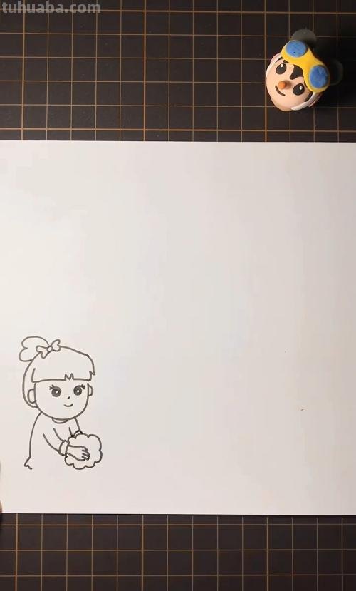 手抄报的人怎么画（阅读手抄报的人怎么画）