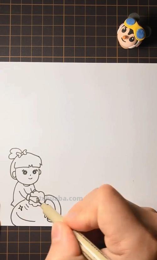 手抄报的人怎么画（阅读手抄报的人怎么画）