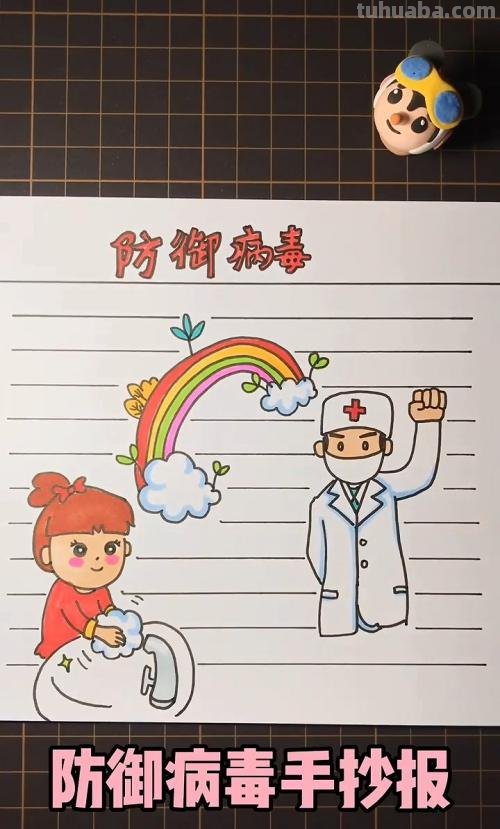手抄报的人怎么画（阅读手抄报的人怎么画）