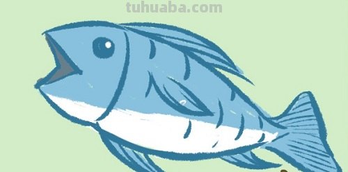 简笔画的鱼怎么画（简笔画的鱼怎么画好）