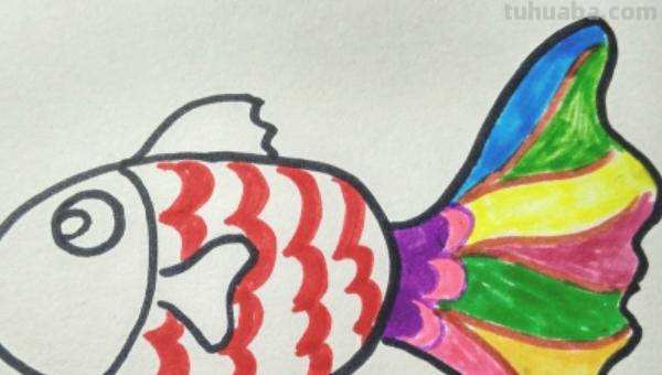 简笔画的鱼怎么画（简笔画的鱼怎么画好）