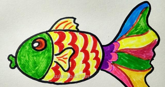 简笔画的鱼怎么画（简笔画的鱼怎么画好）