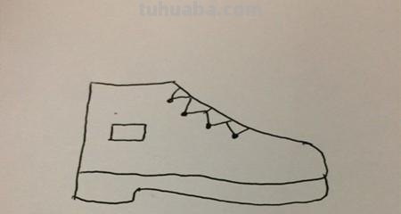 鞋子怎么画简笔画（男生的鞋子怎么画简笔画）
