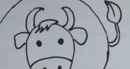 牛怎么画简笔画（牛怎么画简笔画 儿童）