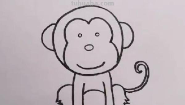 猴子怎么画简笔画(猴子怎么画简笔画可爱) 猴子怎么画简笔画(猴子怎么画简笔画可爱)