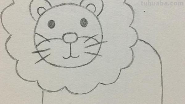 狮子怎么画简笔画（石头狮子怎么画简笔画）