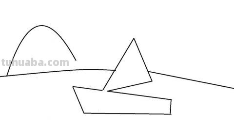 山怎么画简笔画(环形山怎么画简笔画) 山怎么画简笔画(环形山怎么画简笔画)