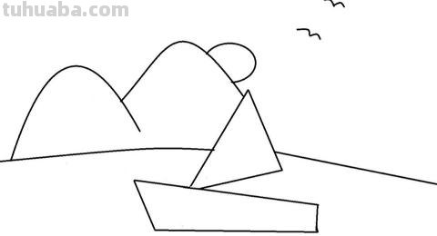 山怎么画简笔画(环形山怎么画简笔画) 山怎么画简笔画(环形山怎么画简笔画)