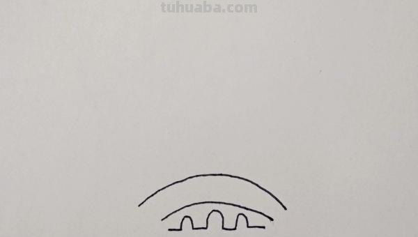 山怎么画简笔画(环形山怎么画简笔画) 山怎么画简笔画(环形山怎么画简笔画)