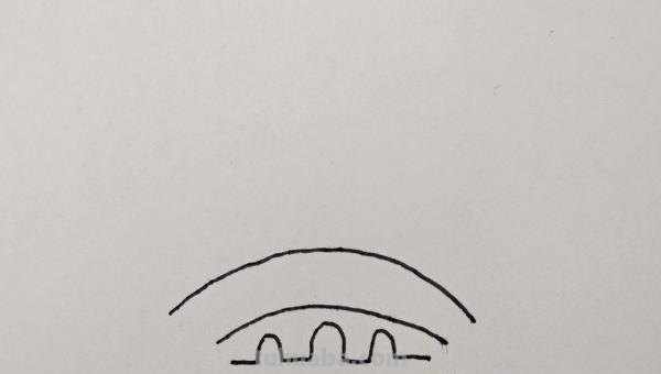 山怎么画简笔画(环形山怎么画简笔画) 山怎么画简笔画(环形山怎么画简笔画)