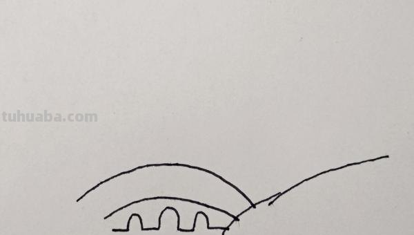 山怎么画简笔画(环形山怎么画简笔画) 山怎么画简笔画(环形山怎么画简笔画)