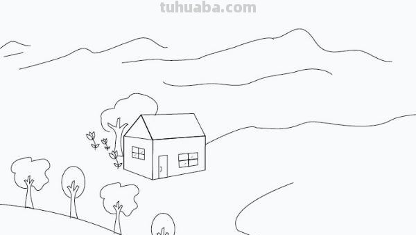 山怎么画简笔画(环形山怎么画简笔画) 山怎么画简笔画(环形山怎么画简笔画)