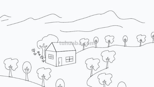 山怎么画简笔画(环形山怎么画简笔画) 山怎么画简笔画(环形山怎么画简笔画)