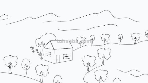 山怎么画简笔画(环形山怎么画简笔画) 山怎么画简笔画(环形山怎么画简笔画)