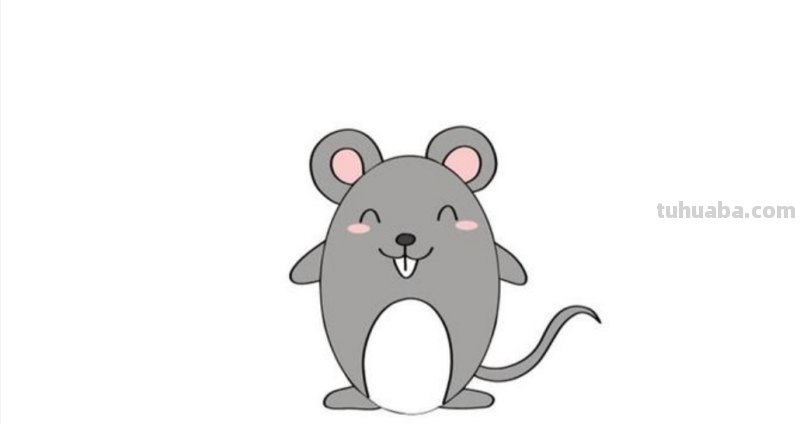 老鼠怎么画简笔画（老鼠怎么画简笔画7加2）