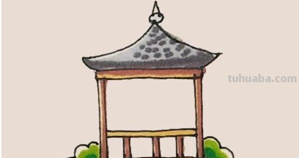 风景速写凉亭（风景速写凉亭画法）