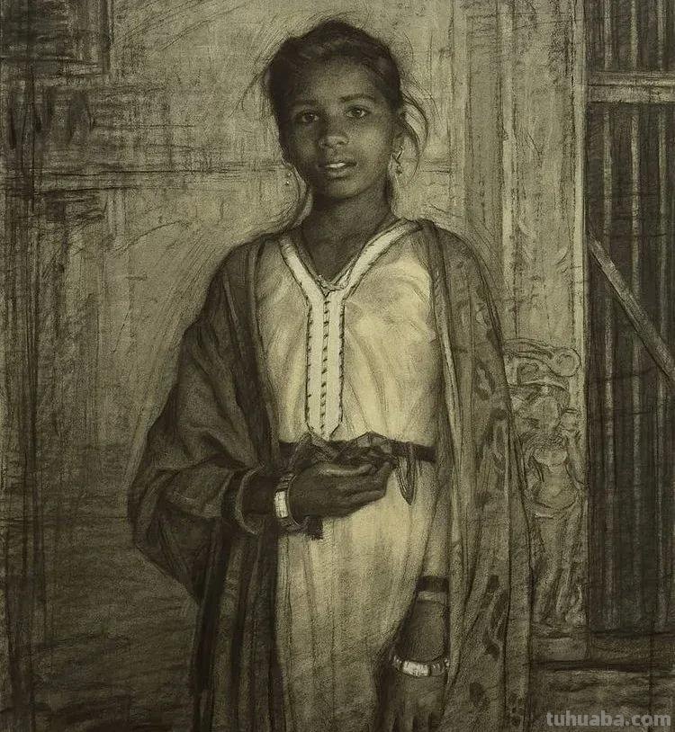 美国学院派素描,严谨生动的造型 美国学院派素描,严谨生动的造型