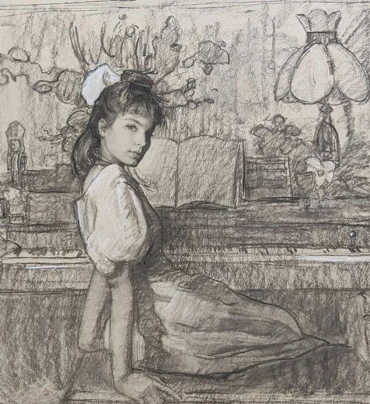 美国学院派素描,严谨生动的造型 美国学院派素描,严谨生动的造型